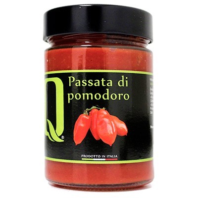 Americo Quattrociocchi passierte Tomaten aus Italien 500 Gramm Glas