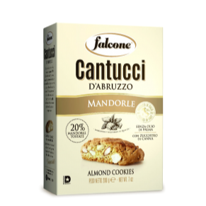 Falcone Cantucci D'Abruzzo original italienisches Mandelgebäck 200 Gramm Packung
