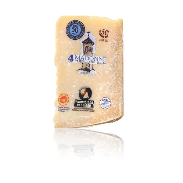 4Madonne Parmigiano Reggiano DOP, mindestens 50 Monate gereift, ca. 1.000 Gramm Parmesan