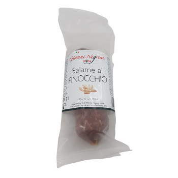 Negrini Salame al Finocchio mit Fenchel ca. 125 Gramm Stück